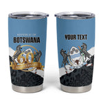 Personalized Botswana 2026 Tumbler Cup 60th Anniversary