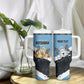 Personalized Botswana 2026 Tumbler With Handle 60th Anniversary