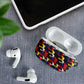 Haiti Map Camouflage Colorful AirPods Case - African Pride