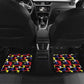 Haiti Map Camouflage Colorful Car Mats - African Pride