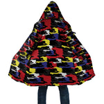 Haiti Map Camouflage Colorful Cloak - African Pride