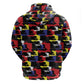Haiti Map Camouflage Colorful Hoodie - African Pride