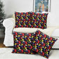 Haiti Map Camouflage Colorful Pillow Cover - African Pride