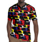 Haiti Map Camouflage Colorful Rugby Jersey - African Pride