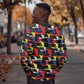 Haiti Map Camouflage Colorful Sweatshirt - African Pride