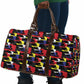 Haiti Map Camouflage Colorful Travel Bag - African Pride