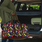 Haiti Map Camouflage Colorful Travel Bag - African Pride