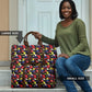 Haiti Map Camouflage Colorful Travel Bag - African Pride