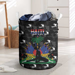 Haiti Map Camouflage Laundry Basket Unique Style - African Pride