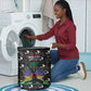 Haiti Map Camouflage Laundry Basket Unique Style - African Pride