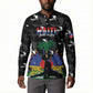 Personalized Haiti Map Camouflage Button Sweatshirt Unique Style