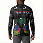 Personalized Haiti Map Camouflage Button Sweatshirt Unique Style