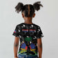 Personalized Haiti Map Camouflage Kid T shirt Unique Style - African Pride