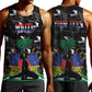 Personalized Haiti Map Camouflage Men Tank Top Unique Style - African Pride