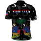 Personalized Haiti Map Camouflage Polo Shirt Unique Style - African Pride