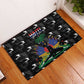 Haiti Map Camouflage Rubber Doormat Unique Style - African Pride