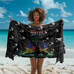 Haiti Map Camouflage Sarong Unique Style - African Pride