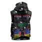 Personalized Haiti Map Camouflage Sleeveless Hoodie Unique Style - African Pride