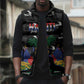 Personalized Haiti Map Camouflage Sleeveless Puffer Jacket Unique Style - African Pride