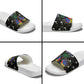 Haiti Map Camouflage Slide Sandals Unique Style - African Pride