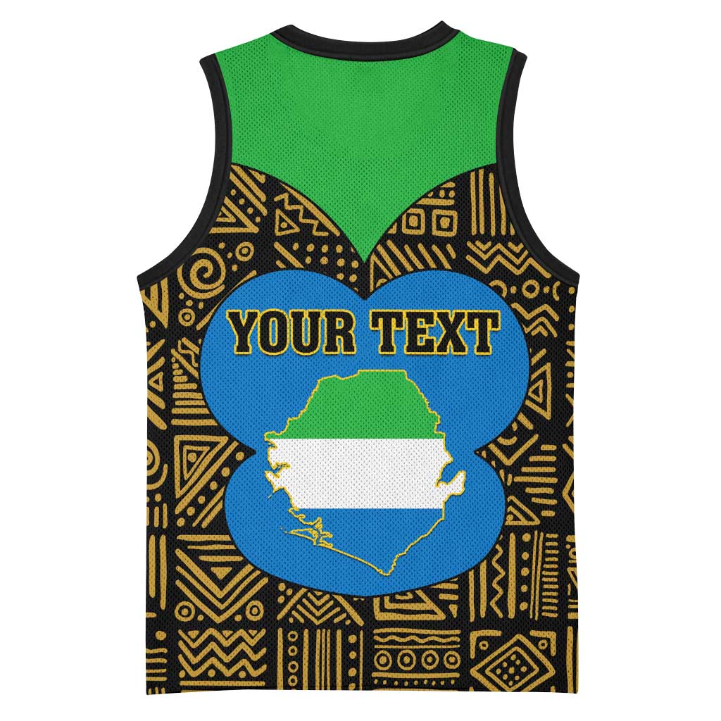 Sierra Leone Independence Day 2024 Basketball Jersey Happy 63rd Anniversary African Pattern LT01