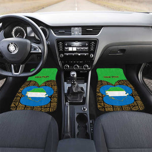 Sierra Leone Independence Day 2024 Car Mats Happy 63rd Anniversary African Pattern