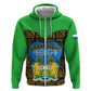 Sierra Leone Independence Day 2024 Hoodie Happy 63rd Anniversary African Pattern