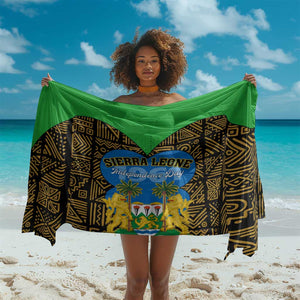 Sierra Leone Independence Day 2024 Sarong Happy 63rd Anniversary African Pattern