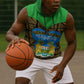 Sierra Leone Independence Day 2024 Sleeveless Hoodie Happy 63rd Anniversary African Pattern - African Pride