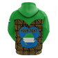 Sierra Leone Independence Day 2024 Zip Hoodie Happy 63rd Anniversary African Pattern