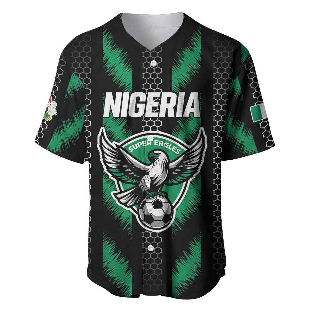Custom Football Nigeria Baseball Jersey Soar Super Eagles