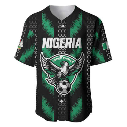 Custom Football Nigeria Baseball Jersey Soar Super Eagles