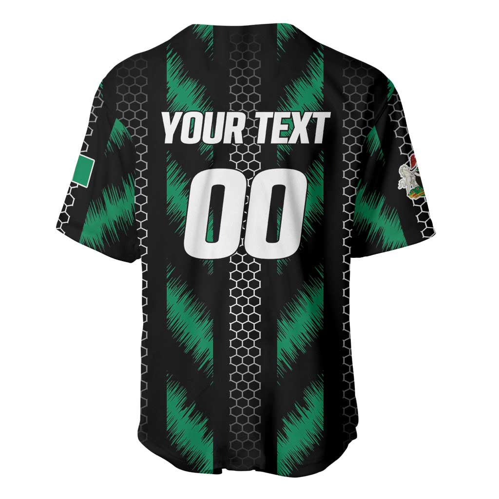 Custom Football Nigeria Baseball Jersey Soar Super Eagles