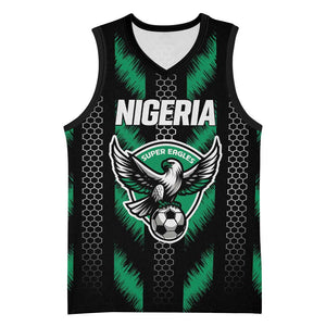Custom Football Nigeria Basketball Jersey Soar Super Eagles