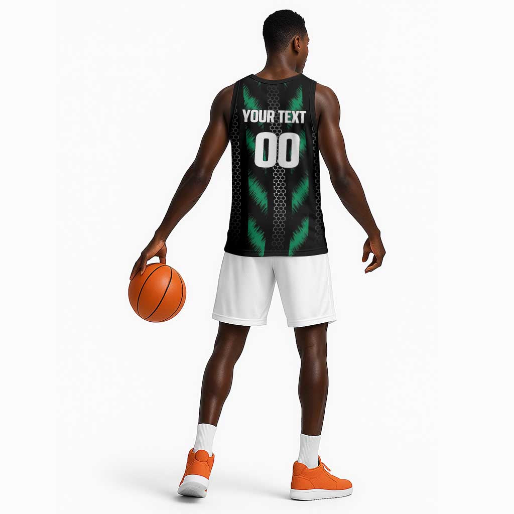 Custom Football Nigeria Basketball Jersey Soar Super Eagles