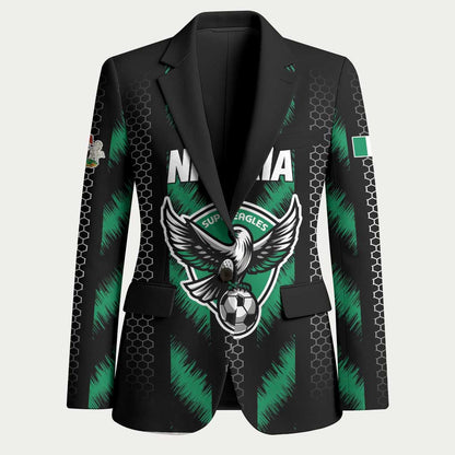 Custom Football Nigeria Blazer Soar Super Eagles