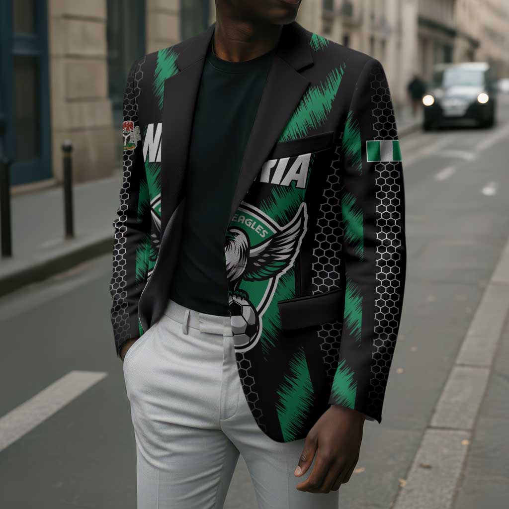 Custom Football Nigeria Blazer Soar Super Eagles
