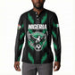 Custom Football Nigeria Button Sweatshirt Soar Super Eagles