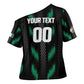 Custom Football Nigeria Cross Shoulder Shirt Soar Super Eagles