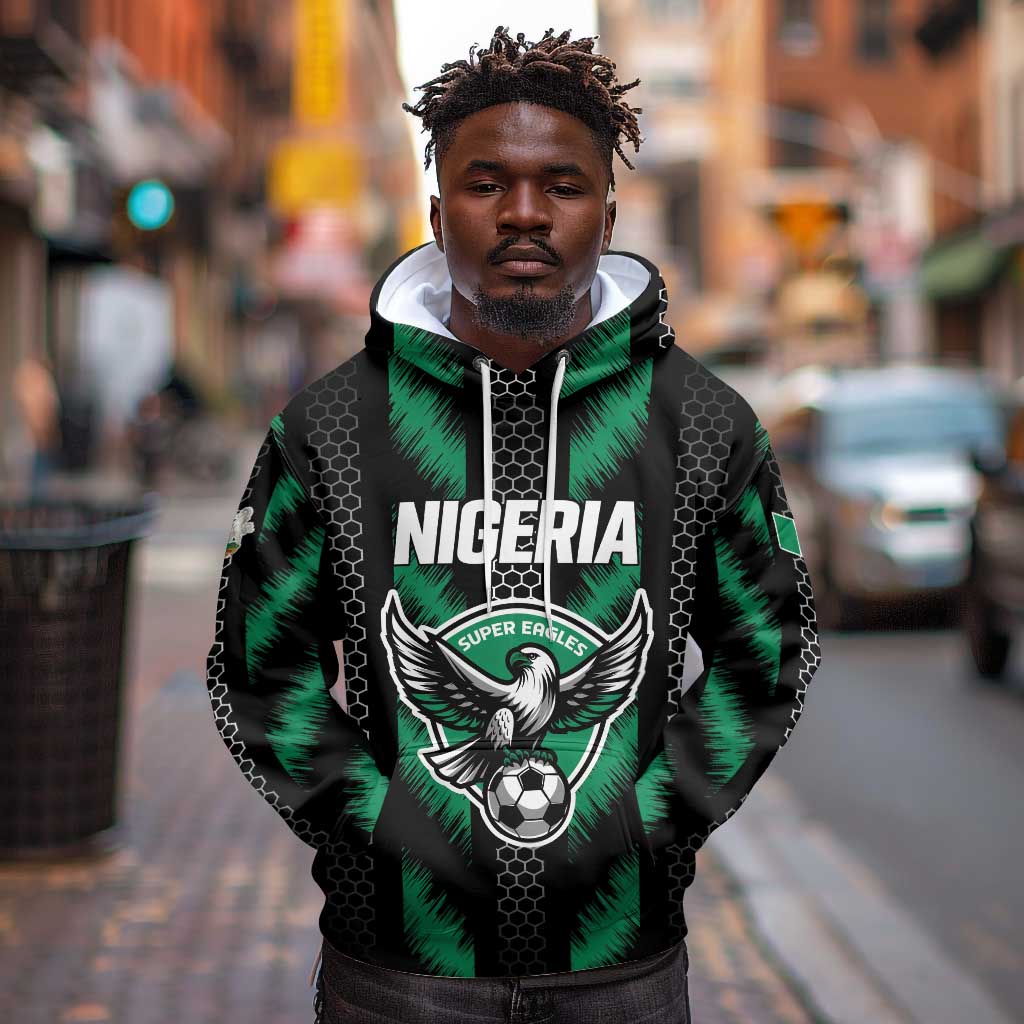 Custom Football Nigeria Hoodie Soar Super Eagles