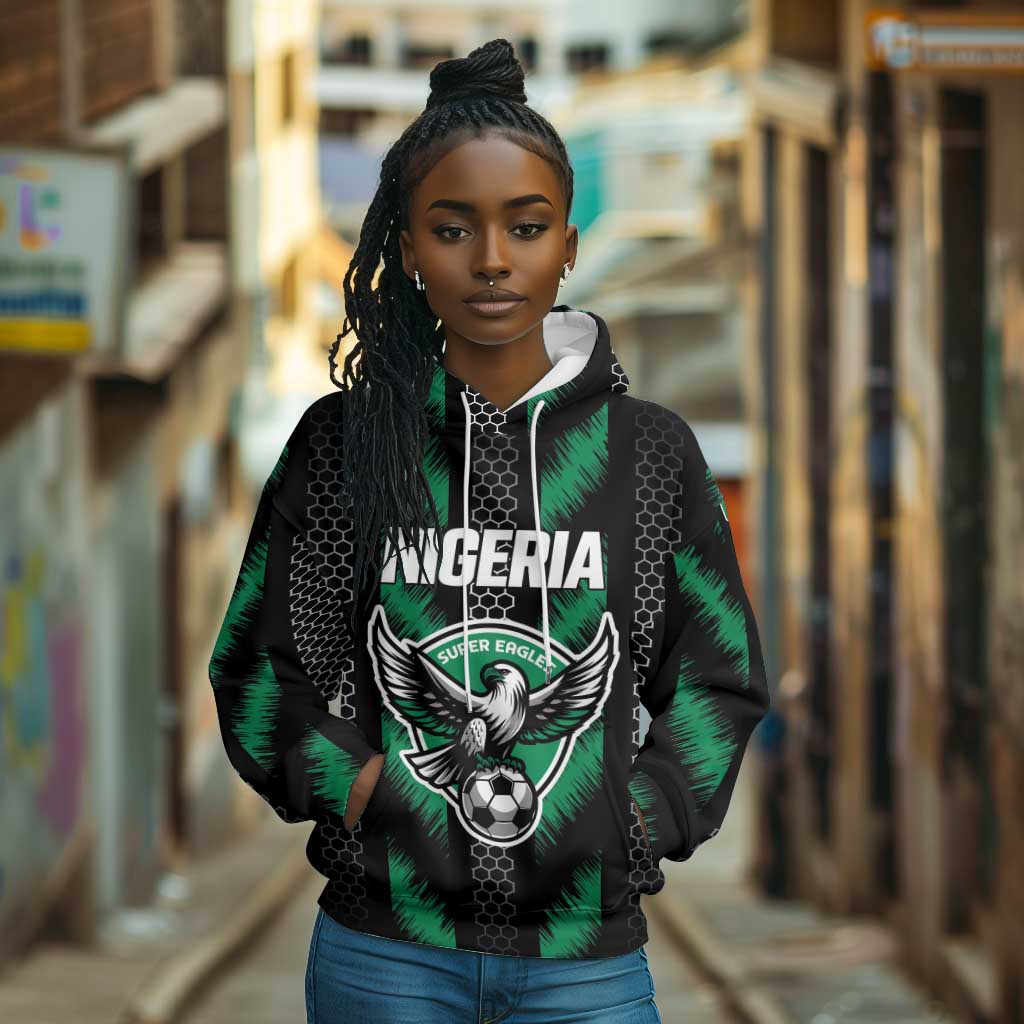 Custom Football Nigeria Hoodie Soar Super Eagles