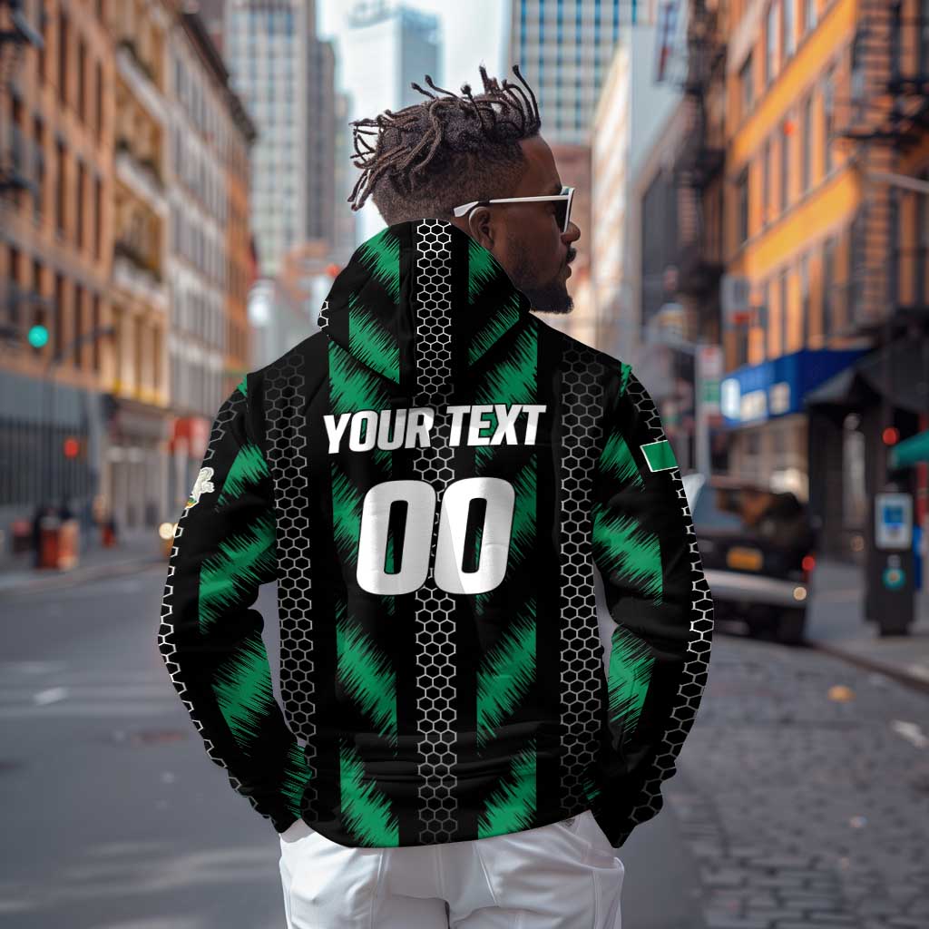Custom Football Nigeria Hoodie Soar Super Eagles
