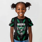Custom Football Nigeria Kid T shirt Soar Super Eagles