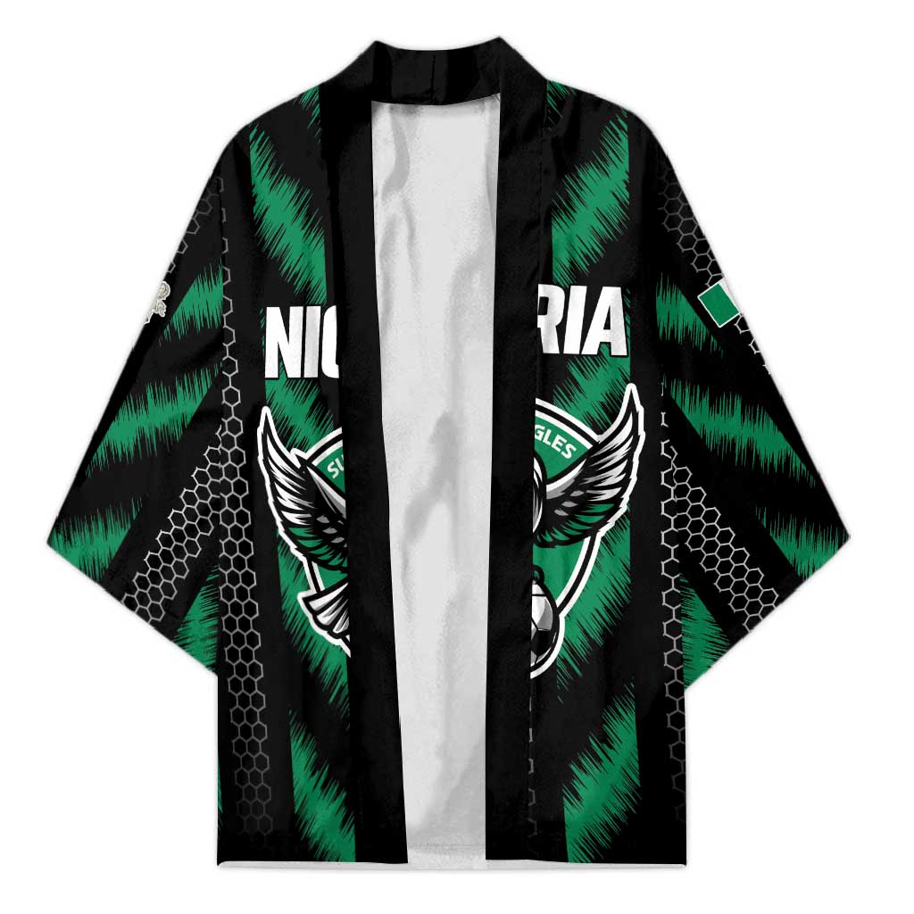 Custom Football Nigeria Kimono Soar Super Eagles