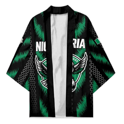 Custom Football Nigeria Kimono Soar Super Eagles