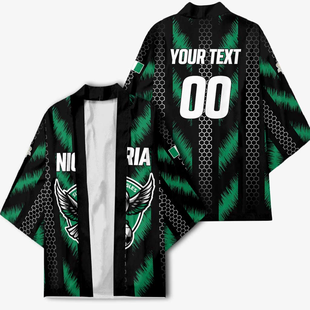 Custom Football Nigeria Kimono Soar Super Eagles