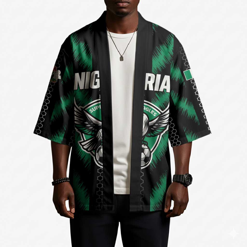 Custom Football Nigeria Kimono Soar Super Eagles