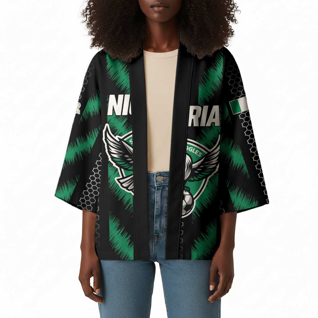 Custom Football Nigeria Kimono Soar Super Eagles