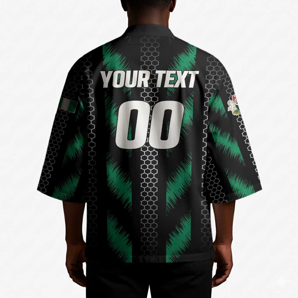 Custom Football Nigeria Kimono Soar Super Eagles