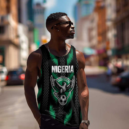 Custom Football Nigeria Men Tank Top Soar Super Eagles